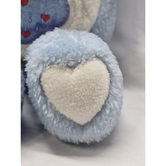 1983 Vintage Care Bears GRUMPY BEAR Plush Kenner 13" Stuffed Animal - Picture 8 of 15